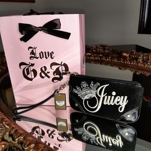 🤩GENUINE JUICY COUTURE ZIPPER WALLET/CLUTCH
